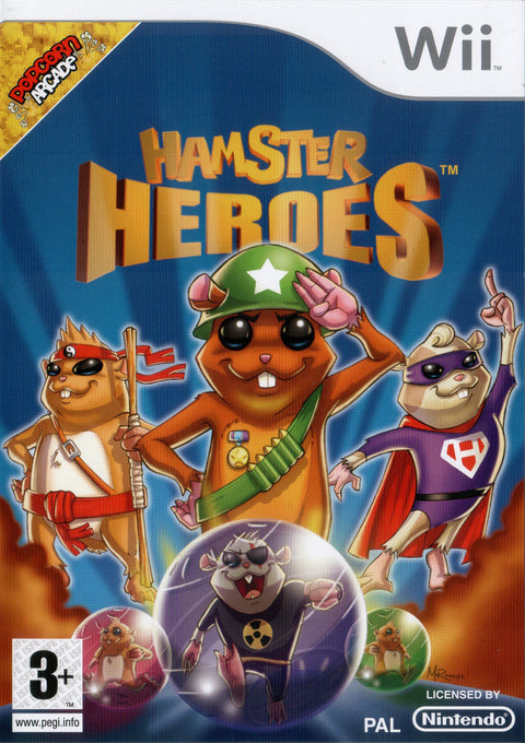 Wii-Hamster Heroes Tweedehands