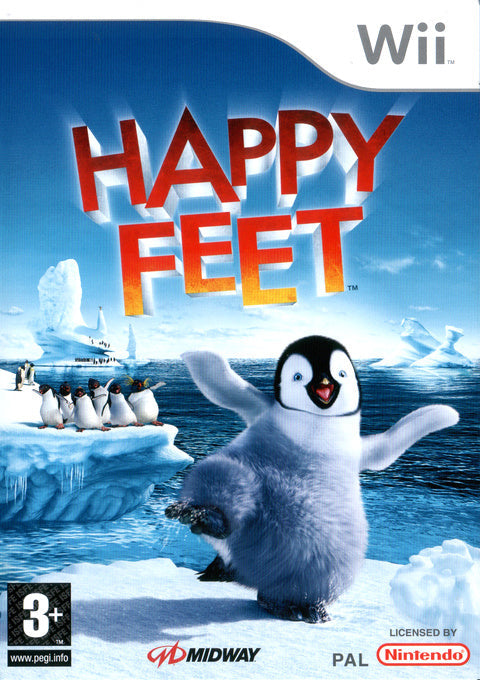 Wii-Happy Feet Tweedehands