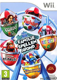 Wii-Hasbro Familie Spellen Avond 3 Tweedehands