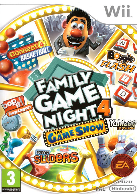 Wii-Hasbro Familie Spellen Avond 4 Tweedehands