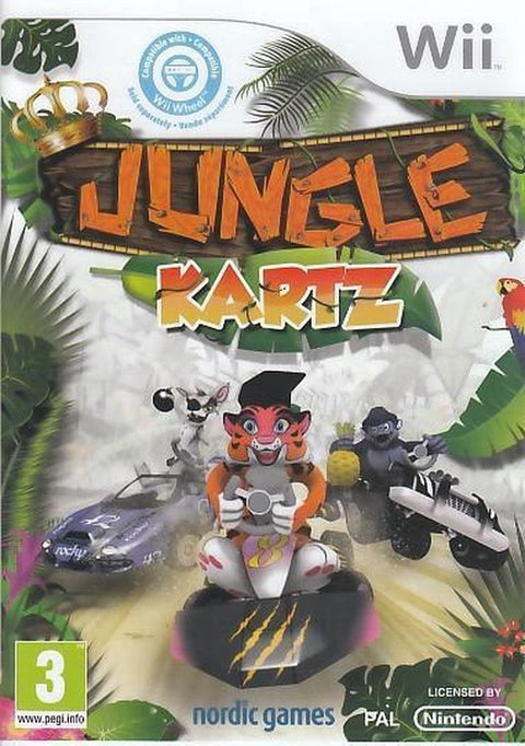 Wii-Jungle Kartz Tweedehands