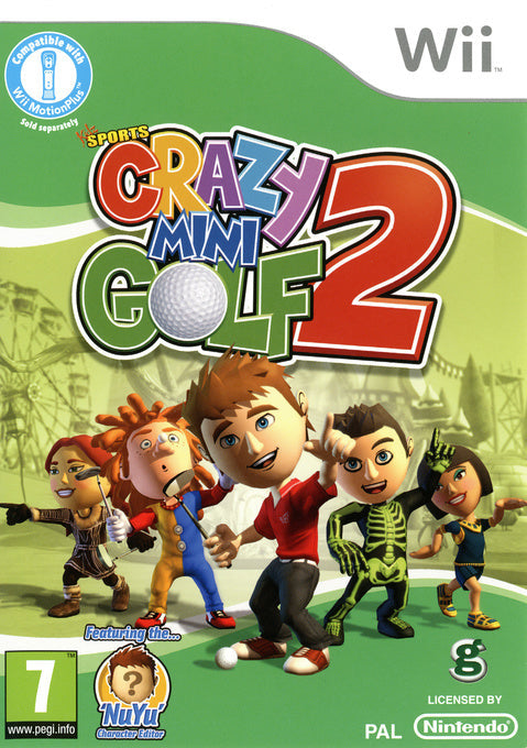 Wii-Kidz Sports Crazy Mini Golf 2 Tweedehands