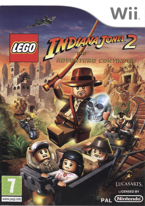 Wii-LEGO Indiana Jones 2: The Adventure Continues Tweedehands