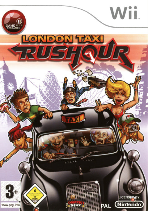 Wii-London Taxi Rushour Tweedehands