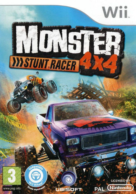 Wii-Monster 4x4: Stunt Racer Tweedehands