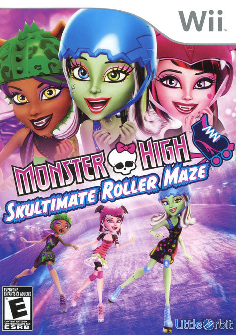 Wii-Monster High: Skultimate Roller Maze Tweedehands