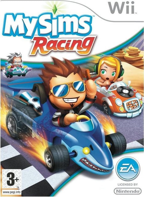 Wii-MySims Racing Tweedehands
