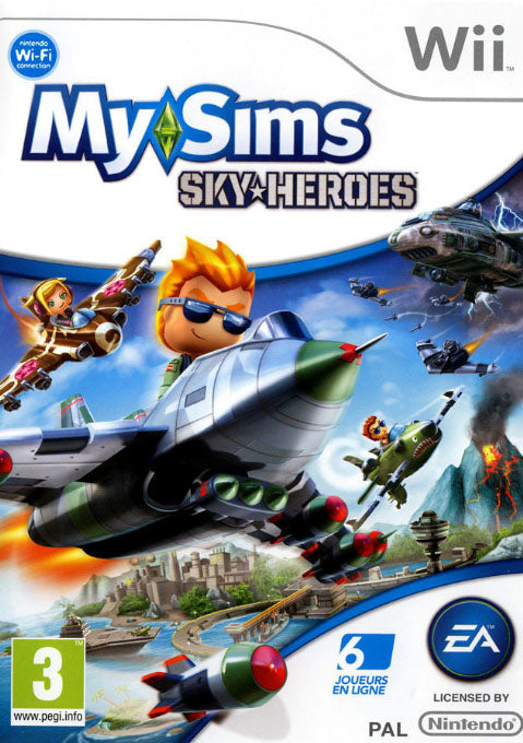 Wii-MySims SkyHeroes Tweedehands