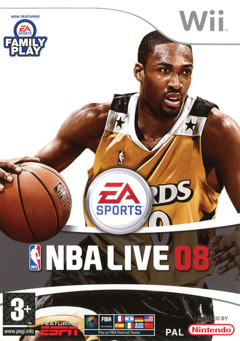 Wii-NBA Live 08 Tweedehands