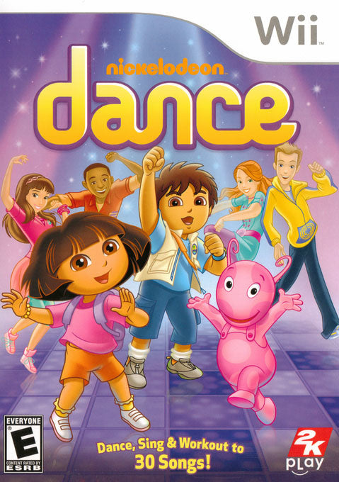 Wii-Nickelodeon Dance Tweedehands