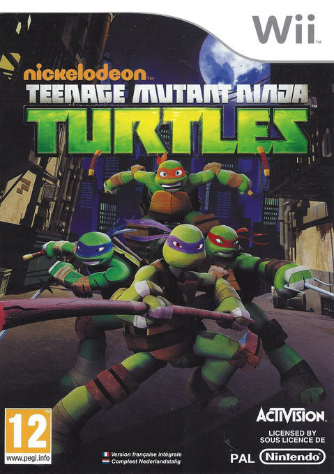 Wii-Nickelodeon Teenage Mutant Ninja Turtles Tweedehands