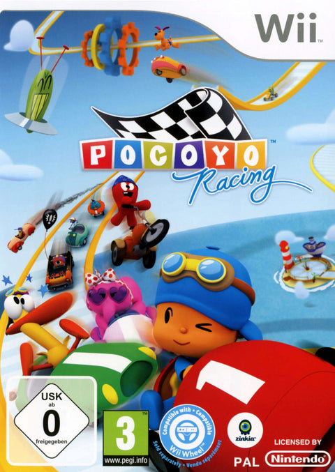Wii-Pocoyo Racing Tweedehands