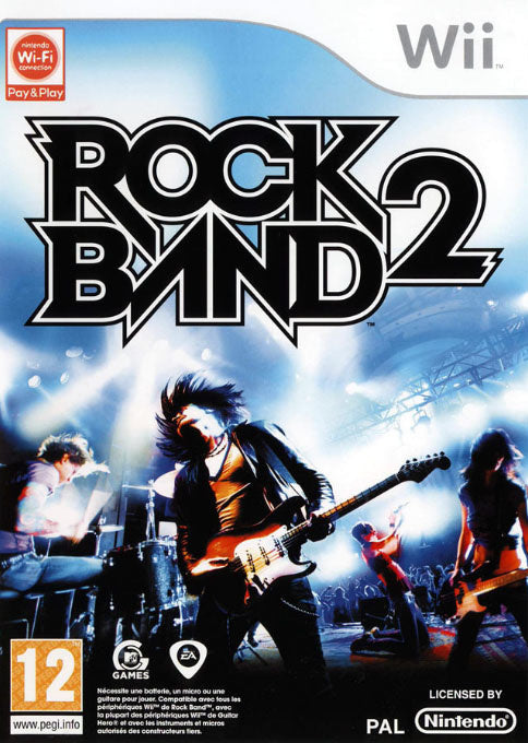 Wii-Rock Band 2 Tweedehands