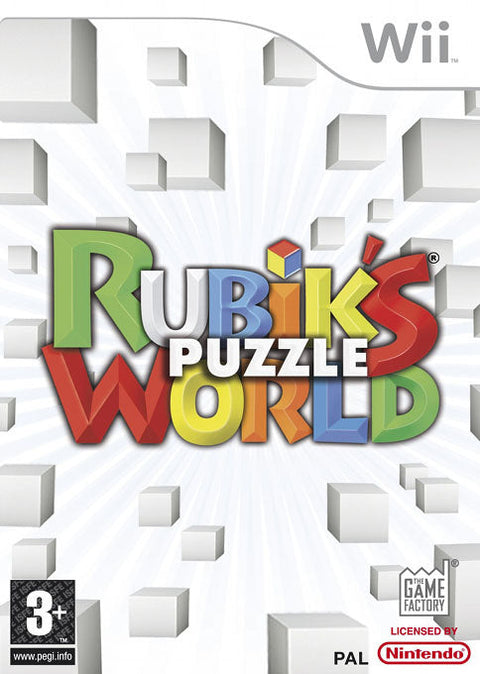 Wii-Rubik's Puzzle World Tweedehands