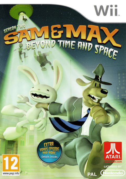 Wii-Sam and Max Beyond Time and Space Tweedehands