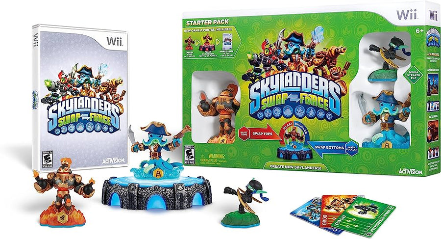 Wii-Skylanders: Swap Force: Starter Pack - In doos Tweedehands