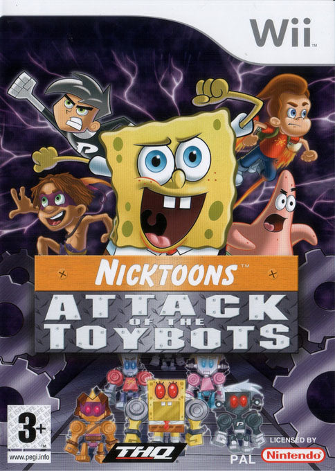 Wii-SpongeBob en zijn Vrienden: Aanval van de Speelgoedrobots Tweedehands