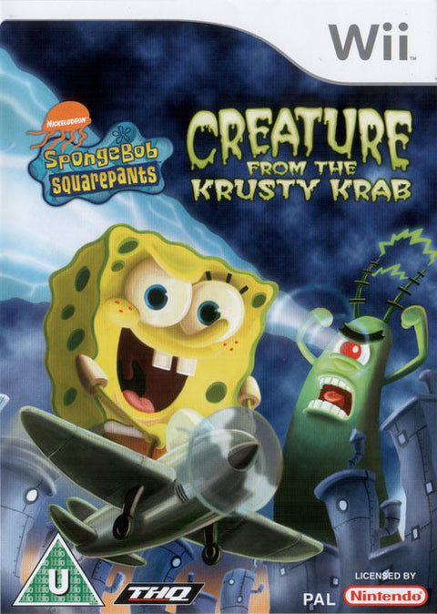 Wii-SpongeBob SquarePants: Creatuur van de Krokante Krab Tweedehands