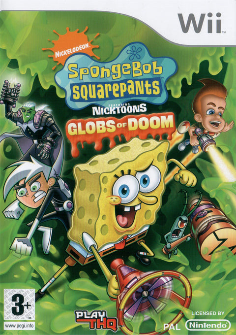 Wii-SpongeBob SquarePants en de Nickelodeon Helden: De Strijd Tegen Slijm Tweedehands