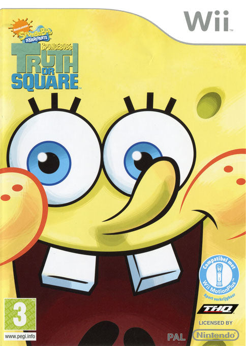 Wii-SpongeBob SquarePants: Truth or Square Tweedehands