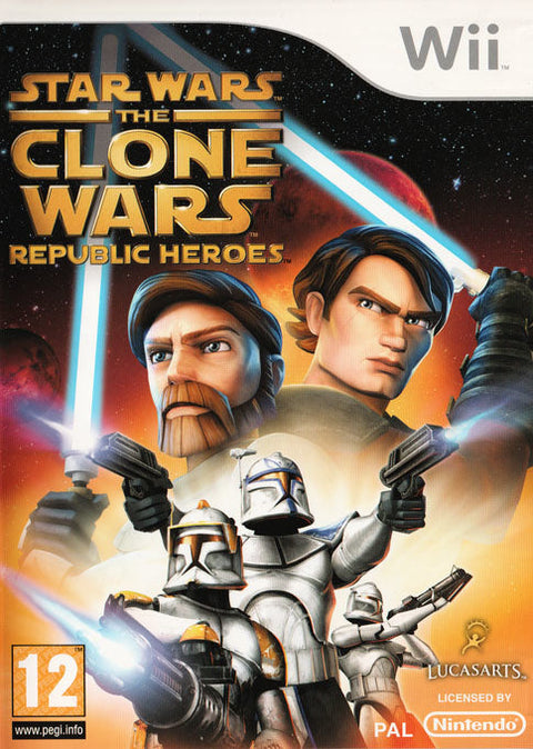 Wii-Star Wars: The Clone Wars - Republic Heroes Tweedehands