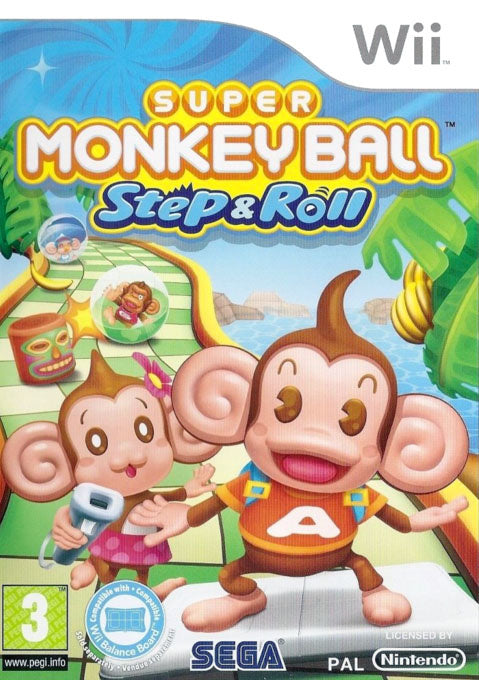 Wii-Super Monkey Ball: Step and Roll Tweedehands
