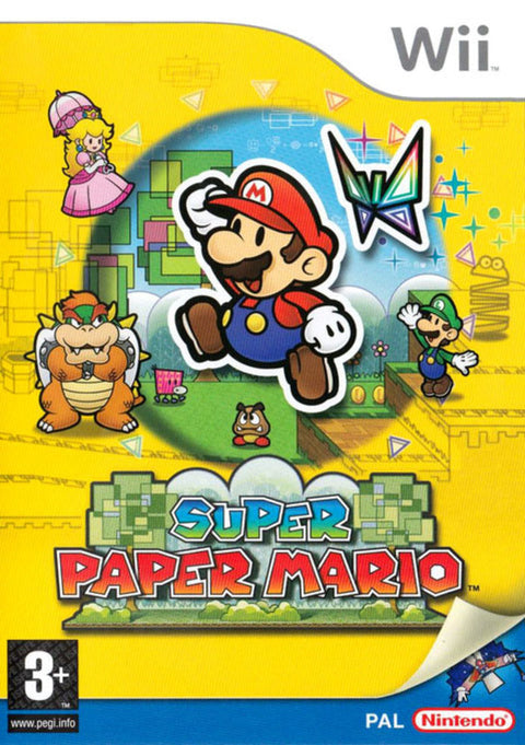 Wii-Super Paper Mario Tweedehands
