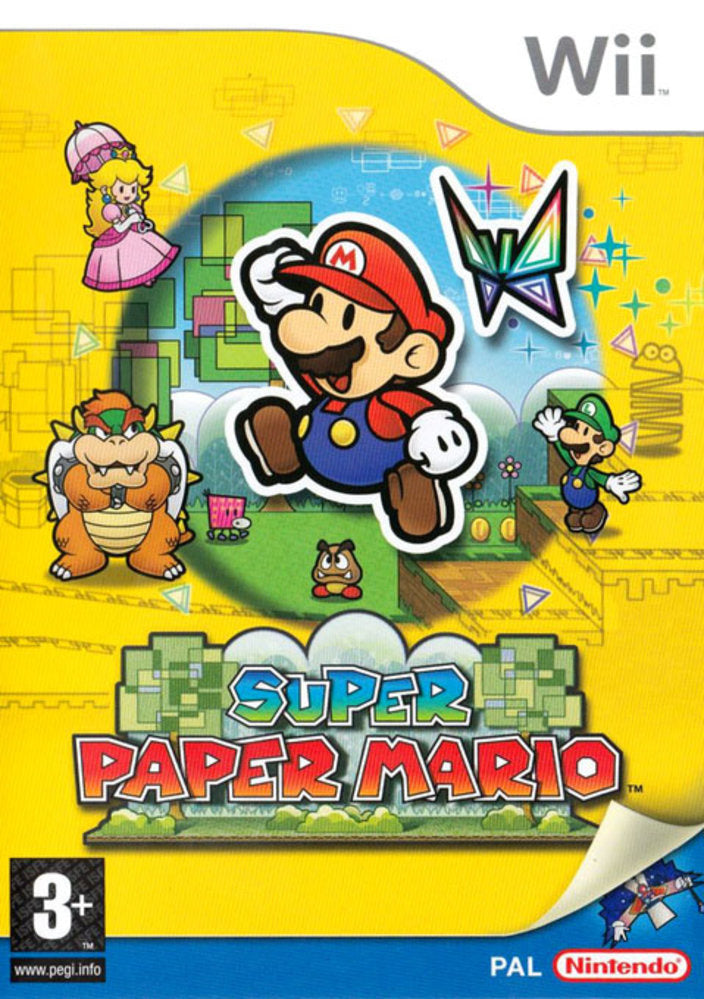 Wii-Super Paper Mario Tweedehands