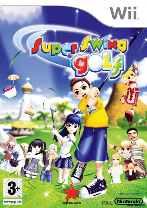 Wii-Super Swing Golf Tweedehands