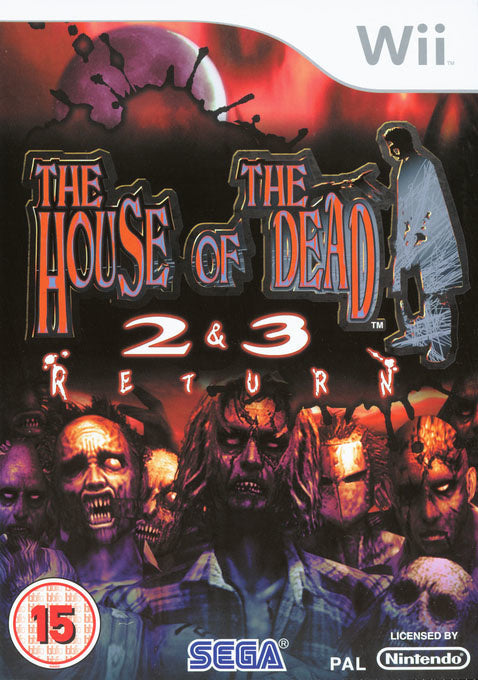 Wii-The House of the Dead 2 and 3 Return Tweedehands