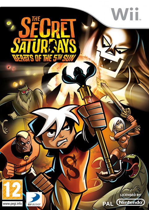 Wii-The Secret Saturdays: Beasts of the 5th Sun Tweedehands