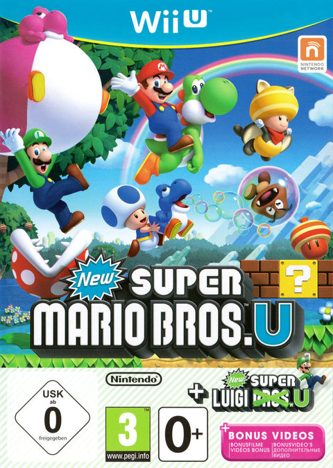 Wii U-New Super Mario Bros. U + New Super Luigi U Tweedehands