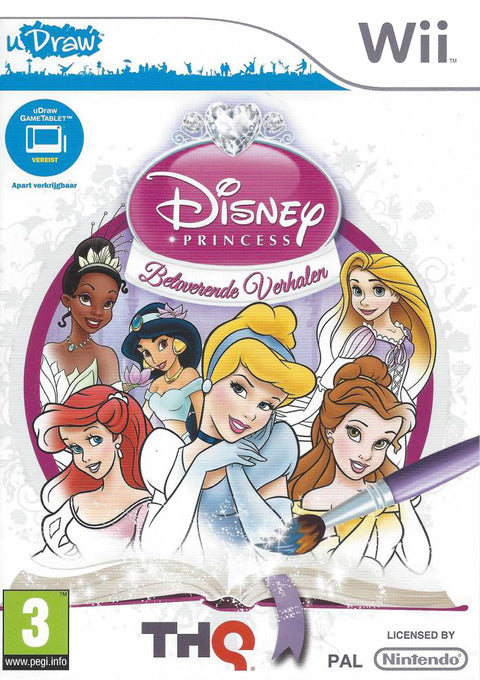 Wii-uDraw Disney Princess: Betoverende Verhalen Tweedehands