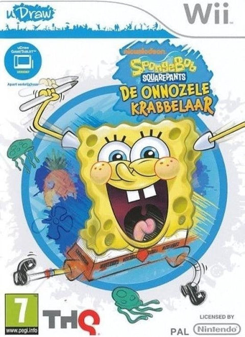 Wii-uDraw SpongeBob SquarePants: De Onnozele Krabbelaar Tweedehands