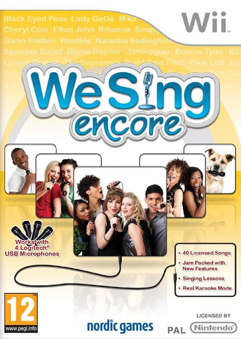 Wii-We Sing Encore Tweedehands