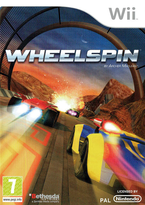 Wii-Wheelspin Tweedehands