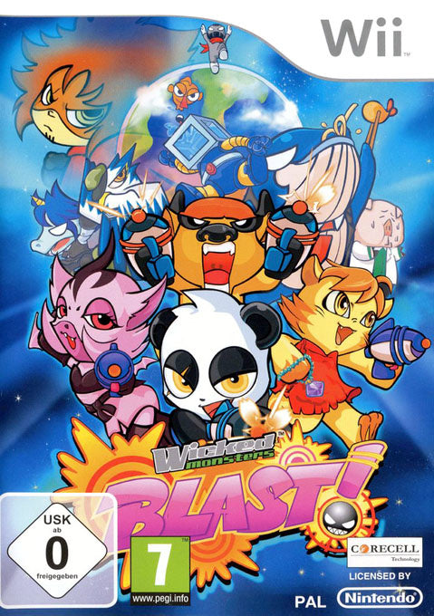 Wii-Wicked Monsters Blast Tweedehands