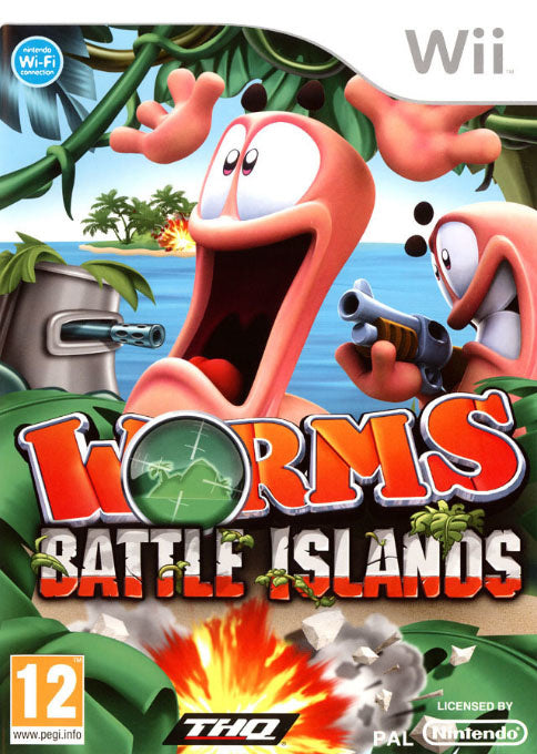 Wii-Worms: Battle Islands Tweedehands