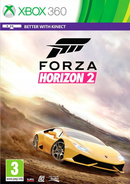 Xbox 360 Forza Horizon 2, doos voorkant, tweedehands
