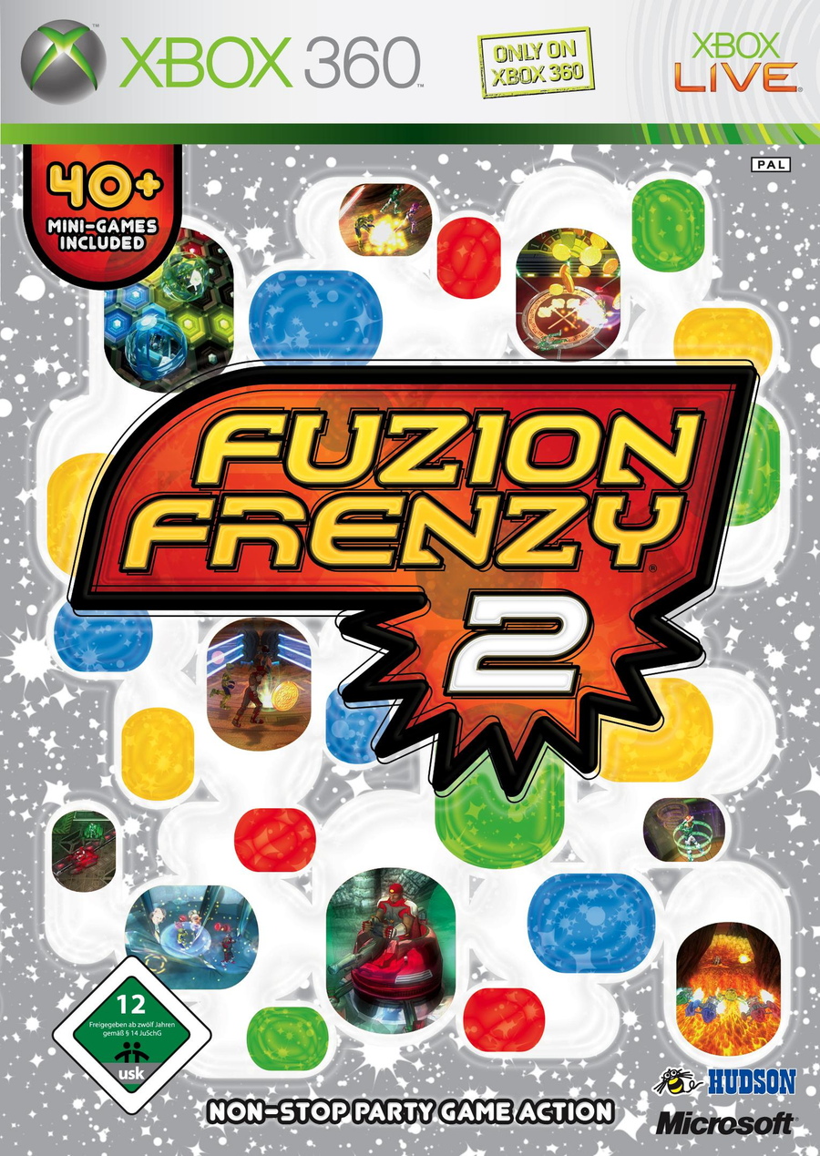 Xbox 360-Fuzion Frenzy 2 Tweedehands