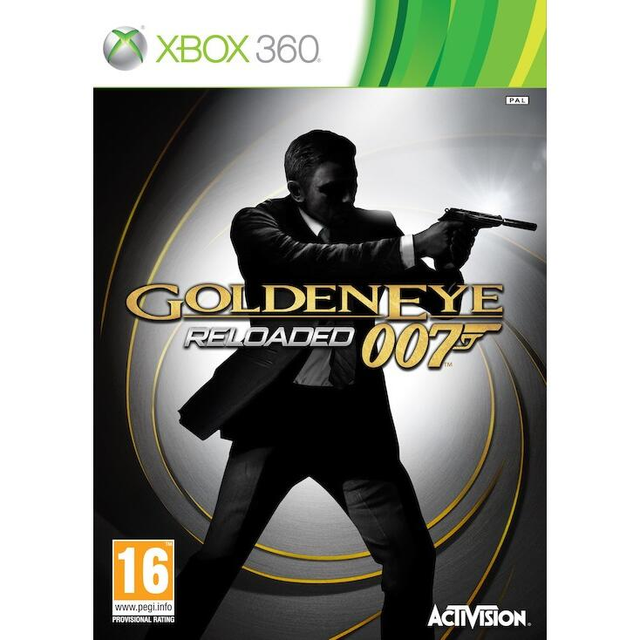 Xbox 360 GoldenEye 007 Reloaded van Activision, James Bond, voorlopige doosafbeelding