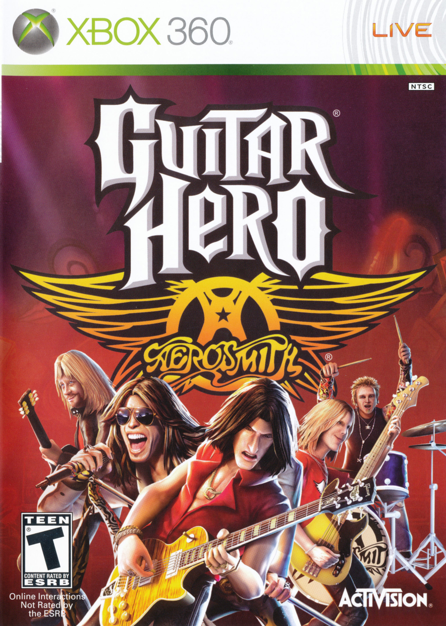 Xbox 360-Guitar Hero: Aerosmith Tweedehands