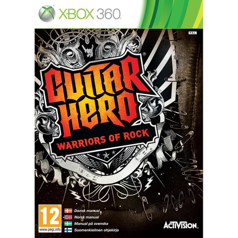 Xbox 360-Guitar Hero: Warriors of Rock Tweedehands