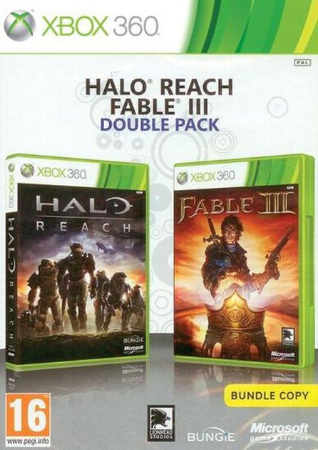 Xbox 360-Halo Reach & Fable 3 [Double Pack] Tweedehands