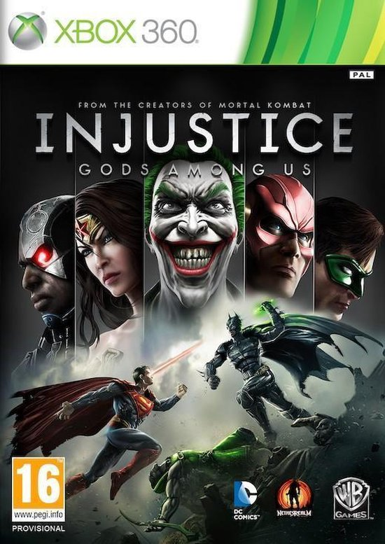 Xbox 360-Injustice: Gods Among Us Tweedehands