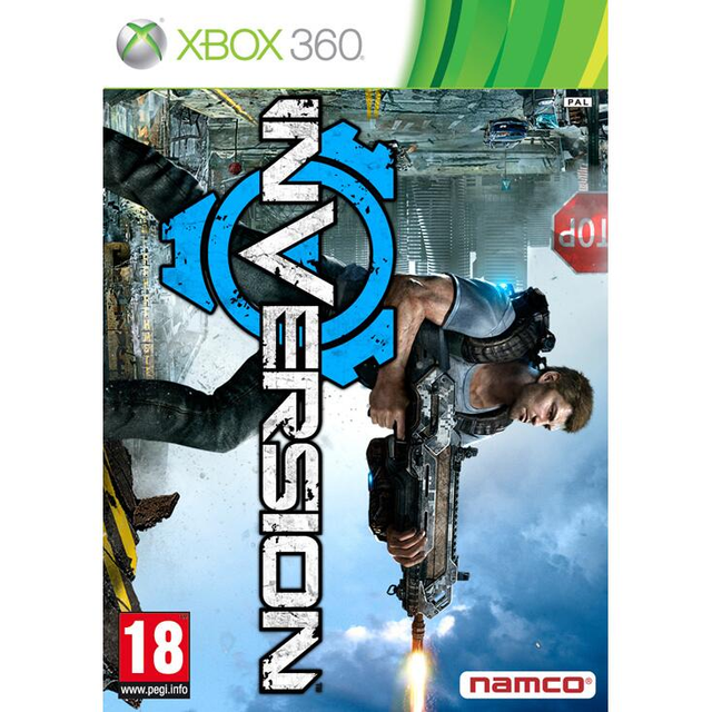 Xbox 360 Inversion, doos voorkant, tweedehands