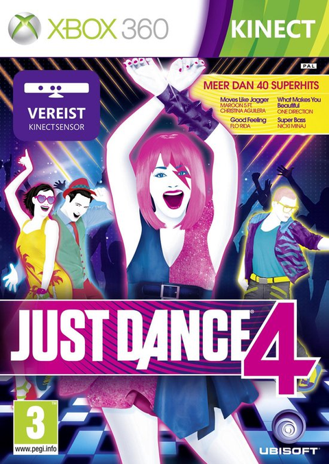 Xbox 360-Just Dance 4 Tweedehands