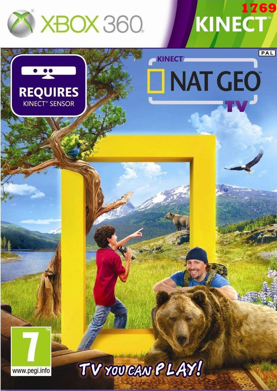 Xbox 360-Kinect Nat Geo TV Tweedehands
