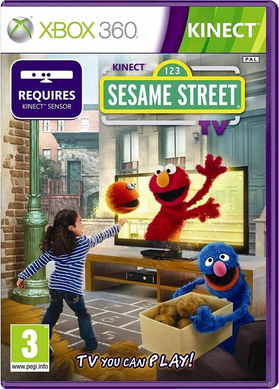 Xbox 360-Kinect Sesame Street TV Tweedehands