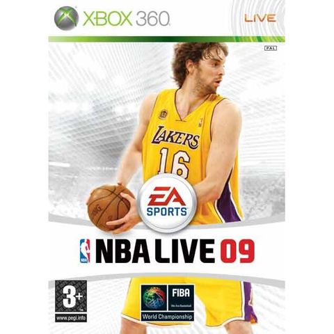 Xbox 360-NBA Live 09 Tweedehands